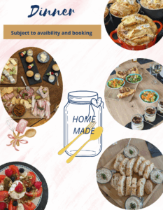 guesthouse in Normandy offering gourmet home-cooked dinners