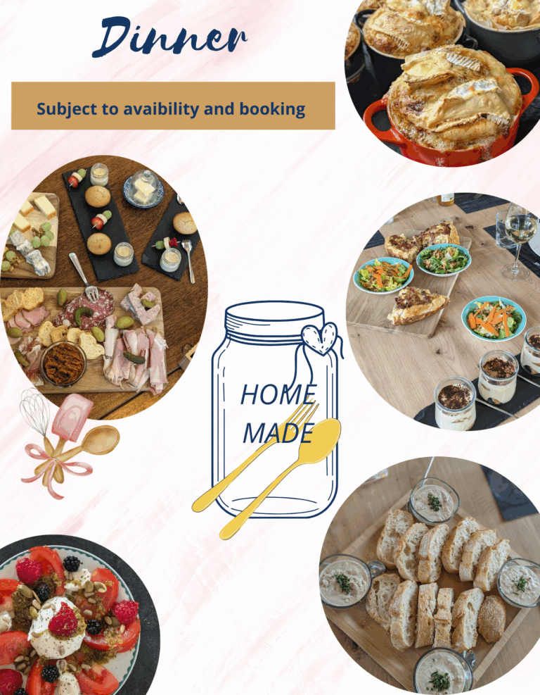 guesthouse in Normandy offering gourmet home-cooked dinners