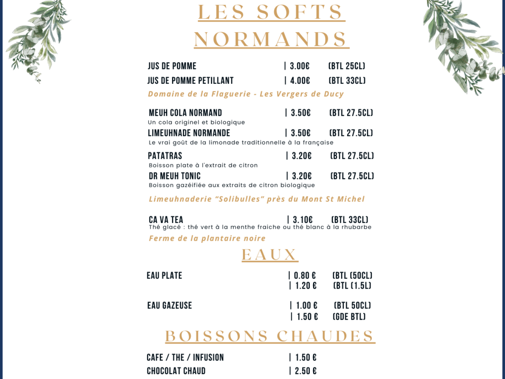 Sofs Mont Saint Michel