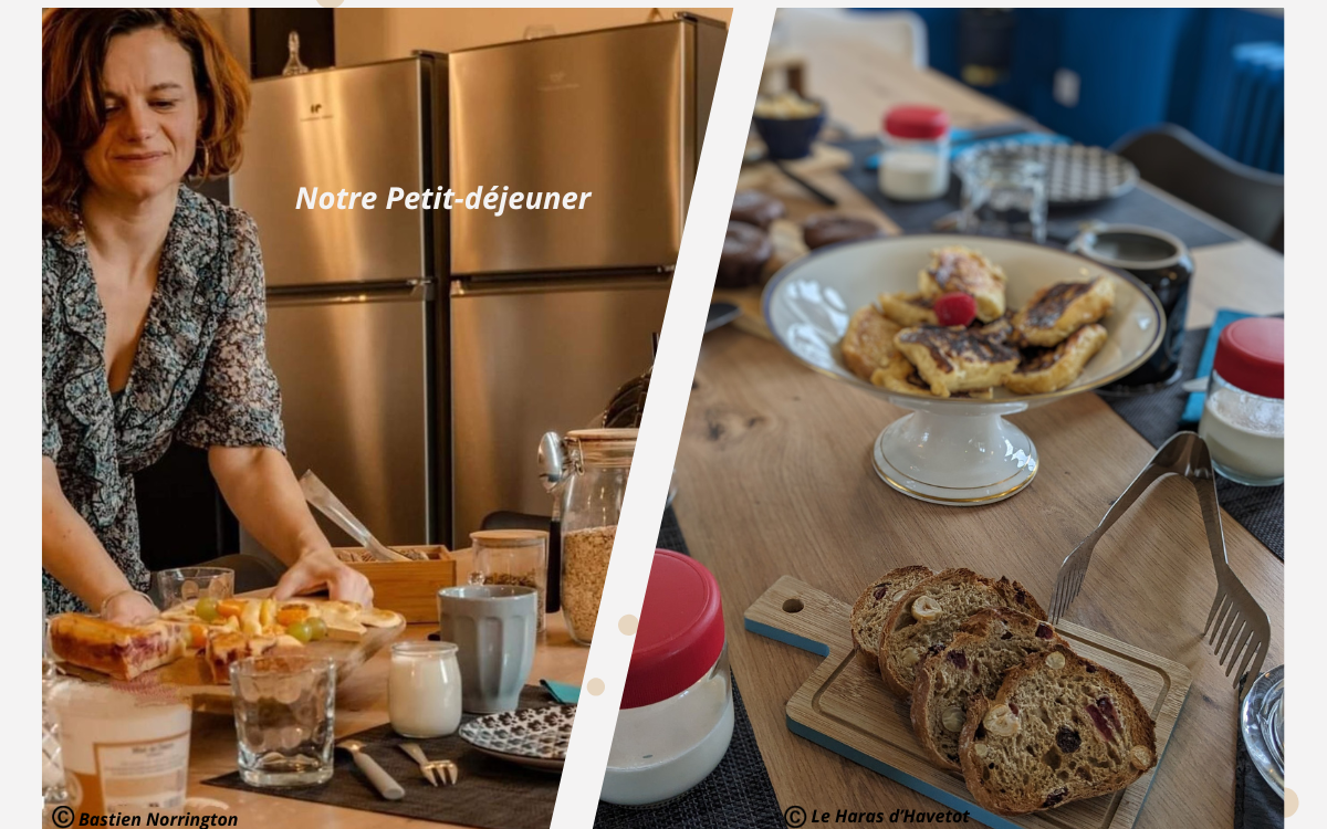 Chambres d'h$otes en Normandie avec un petit-déjeuner complet fait maison